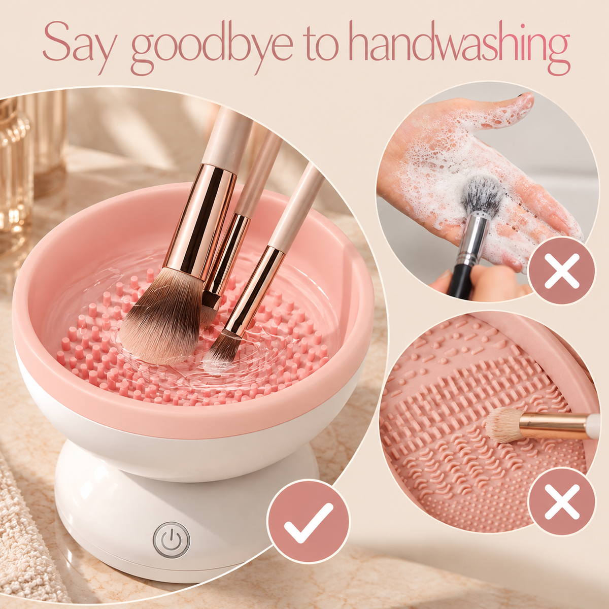Electric Makeup Brush Cleaner