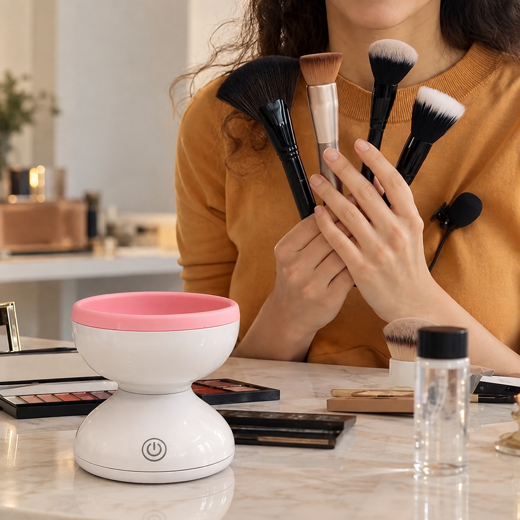 Electric Makeup Brush Cleaner
