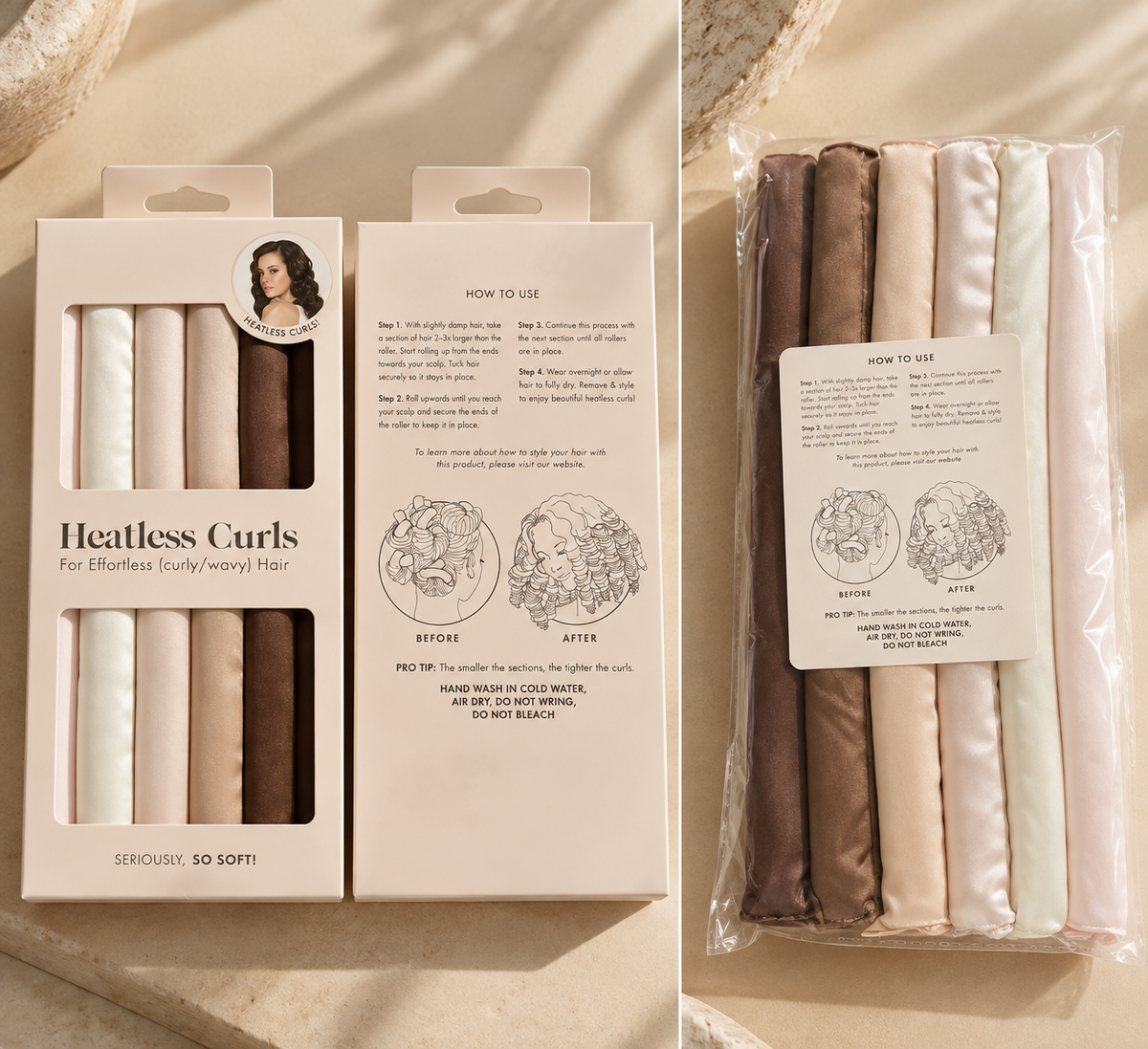 Heatless Curling Set